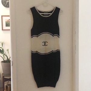 Chanel Wool Sweater Dress